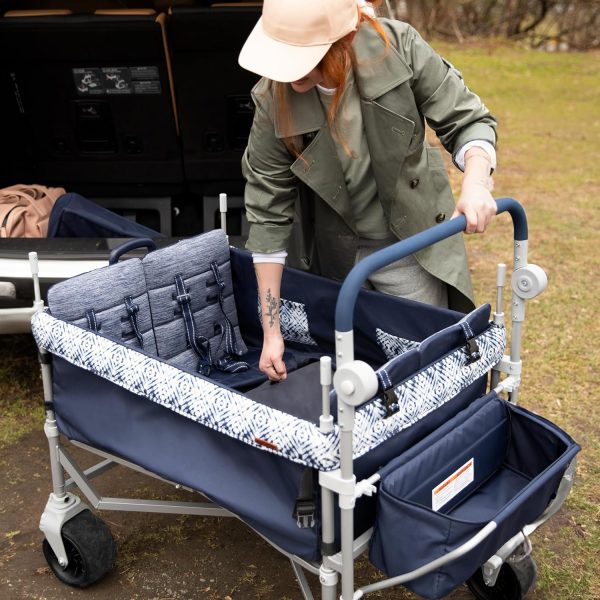 Safety 1st Summit 4-Seater Wagon Stroller with Canopy in Navy Ink - Image 12
