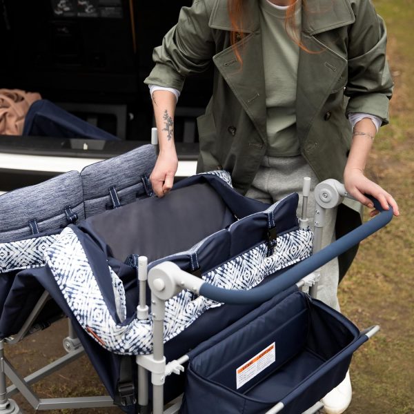 Safety 1st Summit 4-Seater Wagon Stroller with Canopy in Navy Ink - Image 16