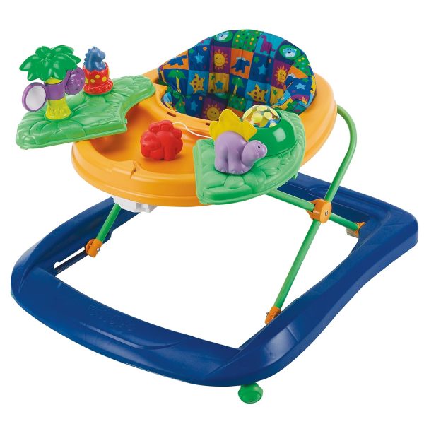 Safety 1st Dino Sounds 'n Lights Discovery Baby Walker with Activity Tray - Image 3
