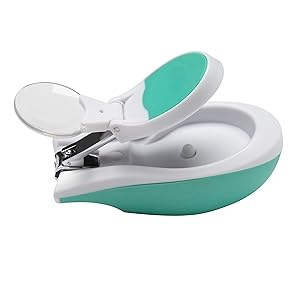 Safety 1st light zoom baby nail clipper magnifying glass LED emery board trimming easy grip handle