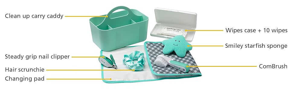 Safety 1st Cleanup Caddy: Diaper & Bath Station