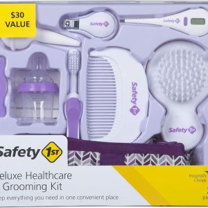Safety 1st Deluxe Baby Healthcare and Grooming Kit, Pyramids Grape Juice, Newborn Baby Essentials, One Size, 24 Pieces