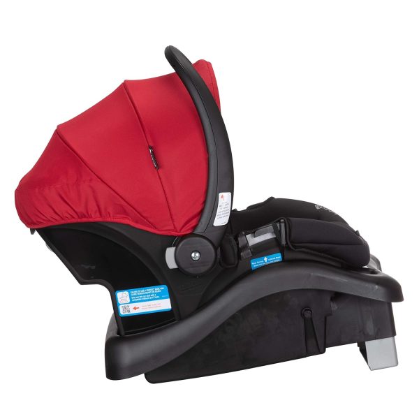 Safety 1st Smooth Ride Travel System Stroller and Car Seat OnBoard™ FLX - Efficient Infant Car Seat Stroller and Infant Car Seat and Stroller Combo, Black Cherry - Image 16